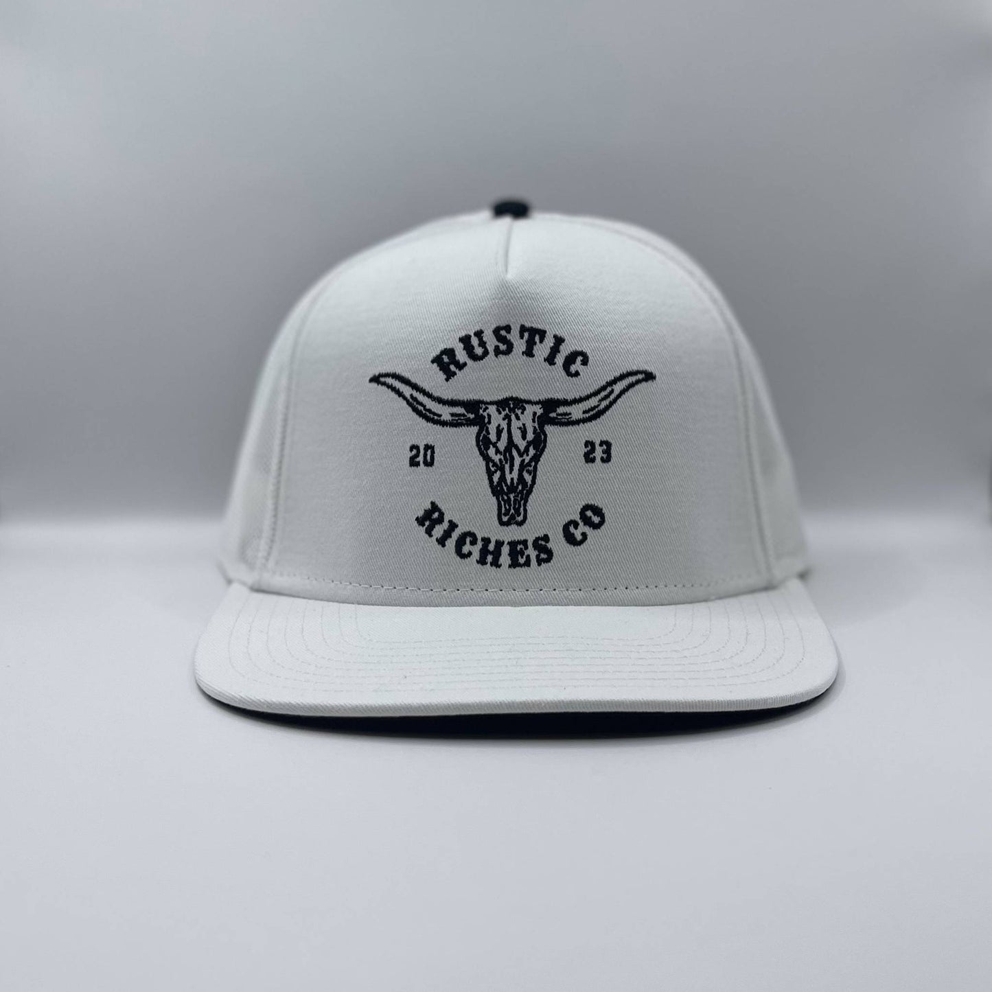 The "Rancher" White Snapback