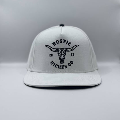 The "Rancher" White Snapback