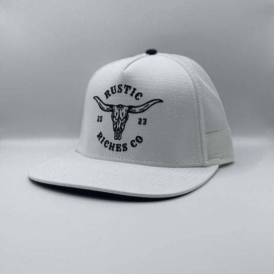 The "Rancher" White Snapback